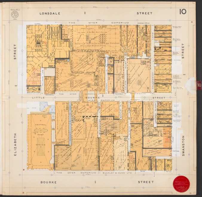 Melbourne plans. Section 1, Version 1, 1948. Mahlstedt's (Vic.) Pty Ltd. State Library Victoria